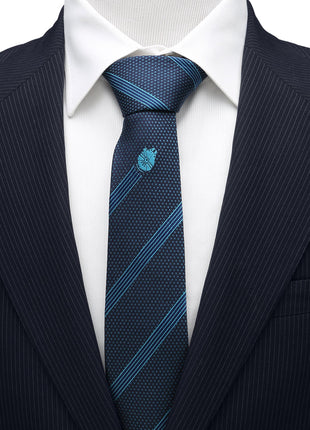 Star Wars Millennium Falcon Blue Striped Tie