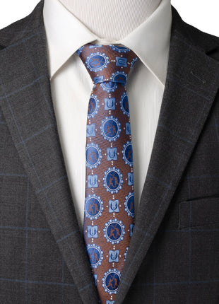 Star Wars Obi-Wan Kenobi and Anakin Skywalker LIGHTSABER Battle Blue Tie