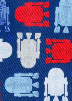 Star Wars R2-D2 Red, White, and Blue Tie