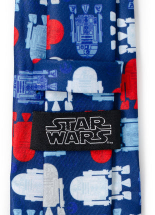 Star Wars R2-D2 Red, White, and Blue Tie