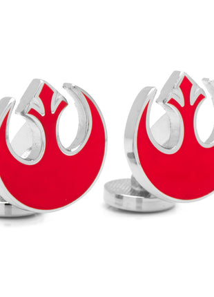 Star Wars Rebel Alliance Starbird Crest Red Cufflinks