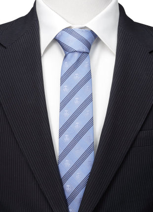 Star Wars Stormtrooper Blue Plaid Tie