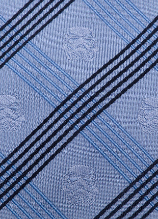 Star Wars Stormtrooper Blue Plaid Tie