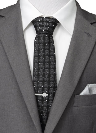 Star Wars Stormtrooper Dotted Black Tie
