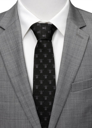 Star Wars Grogu Black Tie