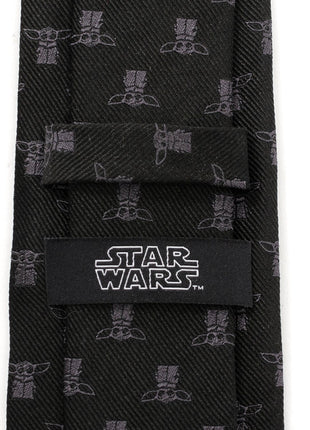 Star Wars Grogu Black Tie