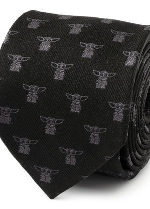 Star Wars Grogu Black Tie
