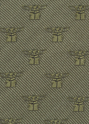 Star Wars Grogu Sage Green Tie