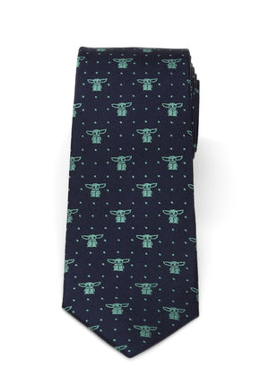 Star Wars Grogu Navy Dotted Tie