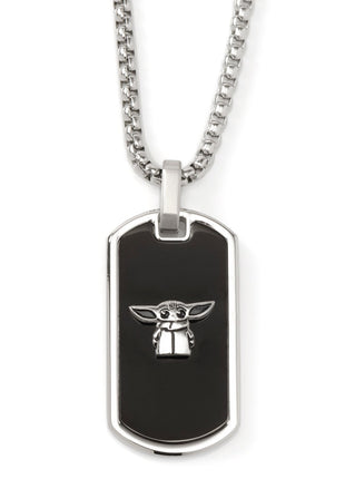 Star Wars Grogu Dog Tag Necklace