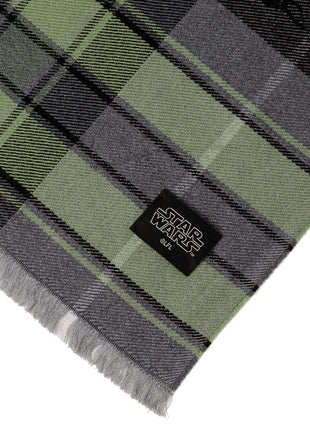 Star Wars Grogu Green and Black Scarf