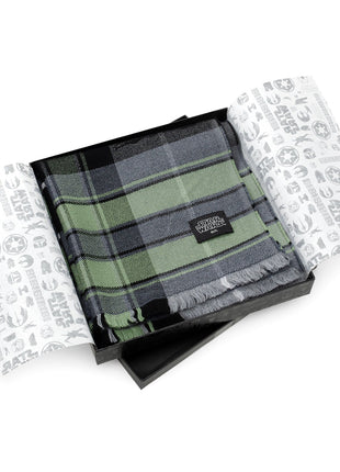 Star Wars Grogu Green and Black Scarf