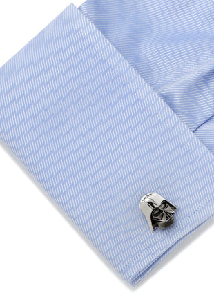 Star Wars Darth Vader Sterling Silver 3D Cufflinks
