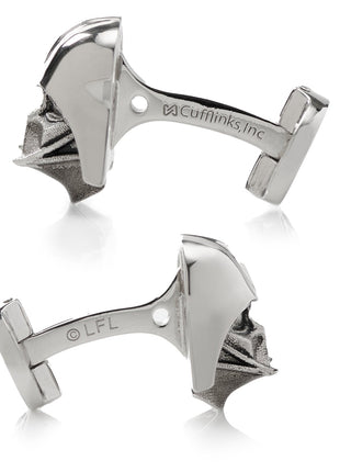 Star Wars Darth Vader Sterling Silver 3D Cufflinks