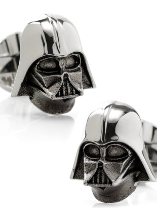 Star Wars Darth Vader Sterling Silver 3D Cufflinks