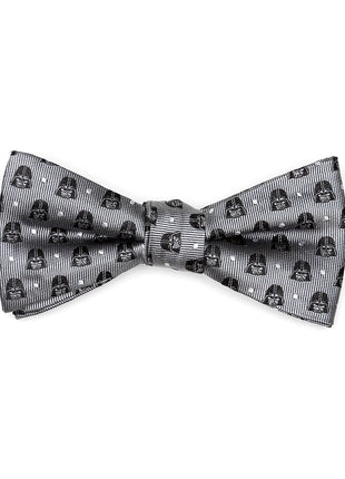 Star Wars Darth Vader Gray Polka Dot Bow Tie and Pocket Square Gift Set
