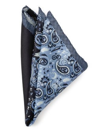 Star Wars Darth Vader Blue Paisley Pocket Square