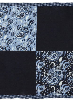 Star Wars Darth Vader Blue Paisley Pocket Square