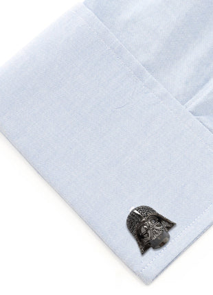 Star Wars Darth Vader Crystal 3D Cufflinks and 5-Stud Set