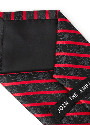 Star Wars Darth Vader Red and Black Striped Tie