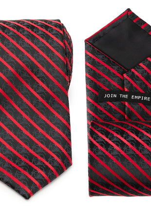 Star Wars Darth Vader Red and Black Striped Tie