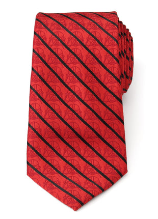 Star Wars Darth Vader Red and Black Striped Tie