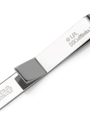 Star Wars Darth Vader and Luke Skywalker LIGHTSABER Battle Tie Bar