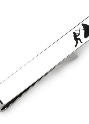 Star Wars Darth Vader and Luke Skywalker LIGHTSABER Battle Tie Bar