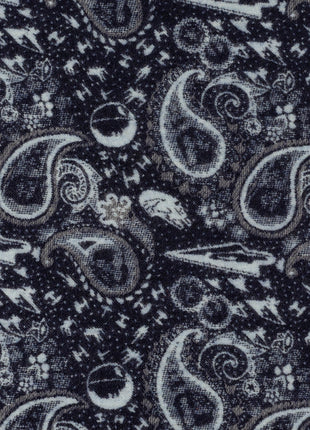 Star Wars Darth Vader Blue and Gray Paisley Scarf