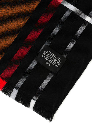Star Wars Darth Vader Black Tartan Scarf