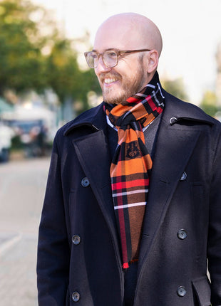 Star Wars Darth Vader Black Tartan Scarf