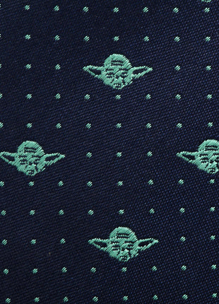 Star Wars Yoda Dotted Navy Tie