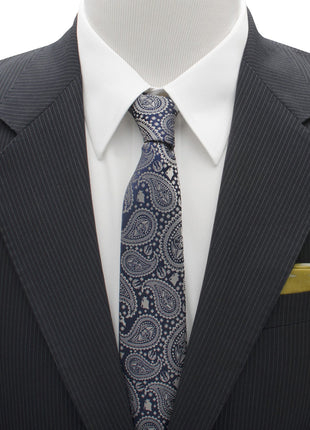 Star Wars Yoda Navy Paisley Tie