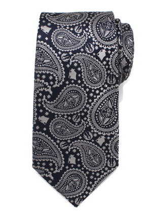 Star Wars Yoda Navy Paisley Tie