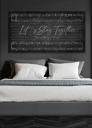 Silver Song Lyrics Wall Art