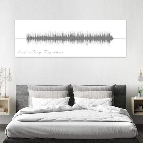 Sound Wave Art Second Anniversary Gift