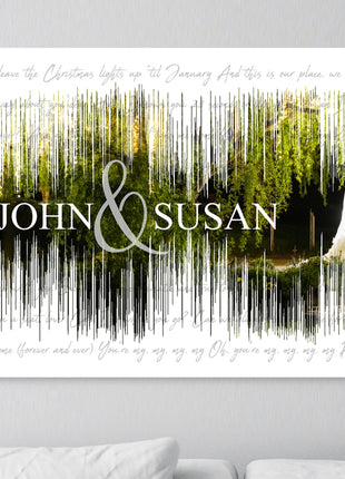 Photo Soundwave and Lyrics or Vows