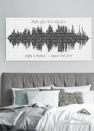 First Dance Song Soundwave Art