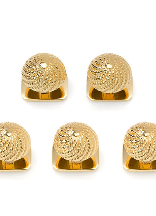 VDP 3D Colony Gold Stainless Studs