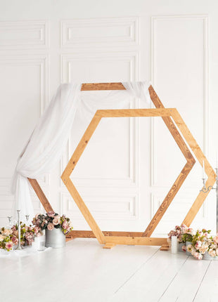 Wedding Arch Hexagon