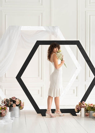 Wedding Arch Hexagon