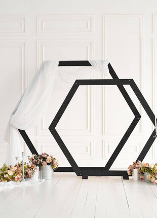 Wedding Arch Hexagon