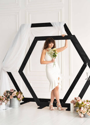 Wedding Arch Hexagon