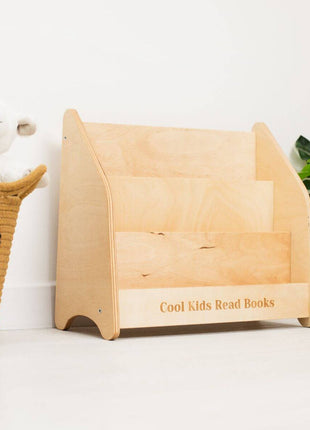 Front facing bookshelf