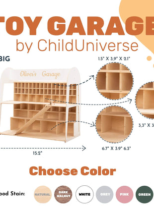 Toy Car Garage Storage