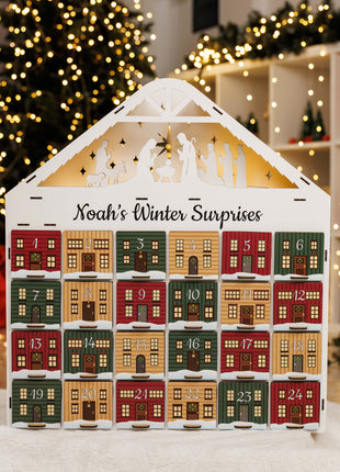Christmas Advent Calendar - Colored