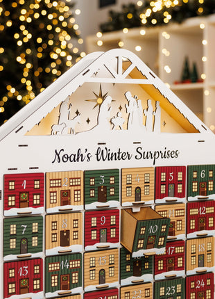 Christmas Advent Calendar - Colored