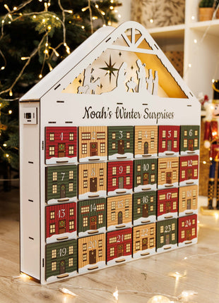 Christmas Advent Calendar - Colored