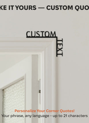 Wooden Corner Quote – Custom Quote
