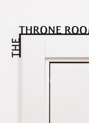 Wooden Corner Quote – The Throne Room